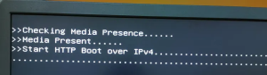 intel盒子卡 Start HTTP Boot over IPv4